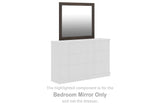 Shaehartin Dark Brown Bedroom Mirror from Ashley - Luna Furniture