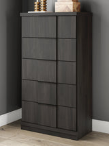 Shaehartin Dark Brown Chest of Drawers from Ashley - Luna Furniture