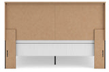 Shaehartin Dark Brown King Panel Bed from Ashley - Luna Furniture