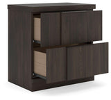 Shaehartin Dark Brown Nightstand from Ashley - Luna Furniture