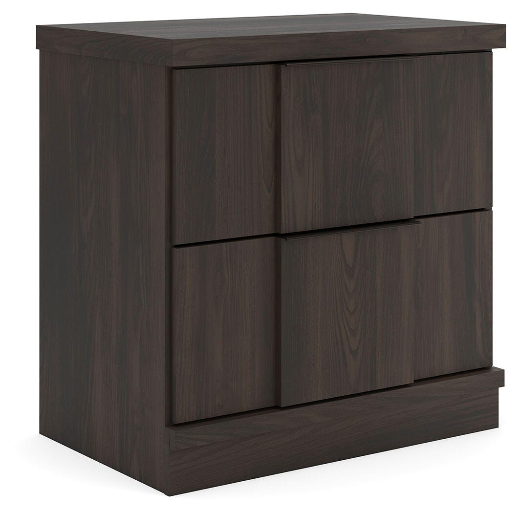 Shaehartin Dark Brown Nightstand from Ashley - Luna Furniture