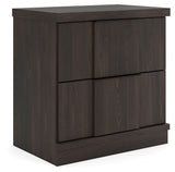 Shaehartin Dark Brown Nightstand from Ashley - Luna Furniture