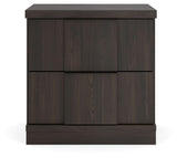 Shaehartin Dark Brown Nightstand from Ashley - Luna Furniture