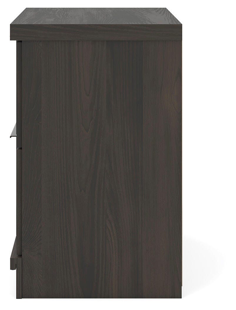 Shaehartin Dark Brown Nightstand from Ashley - Luna Furniture