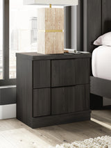 Shaehartin Dark Brown Nightstand from Ashley - Luna Furniture