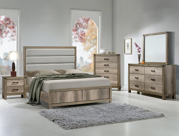 Crown Mark Matteo Melamine Nightstand - Luna Furniture