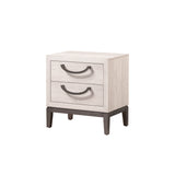Veda Chalk Nightstand from Crown Mark - Luna Furniture