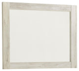Bellaby Whitewash Bedroom Mirror (Mirror Only) from Ashley Furniture - Luna Furniture