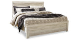 Bellaby Whitewash King Panel Bed from Ashley Furniture - Luna Furniture
