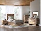 Chirason Brown Storage Youth Panel Bedroom Set with 2 One-Side Drawers from Ashley - Luna Furniture