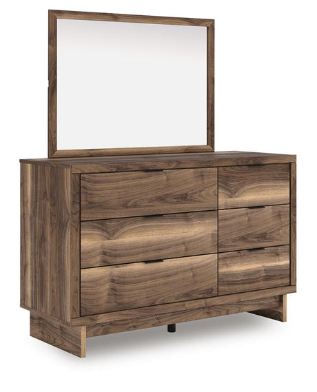 Chirason Twin Panel Bed with Storage, Dresser and Mirror from Ashley Furniture - Luna Furniture