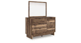 Chirason Brown Dresser and Mirror from Ashley - Luna Furniture