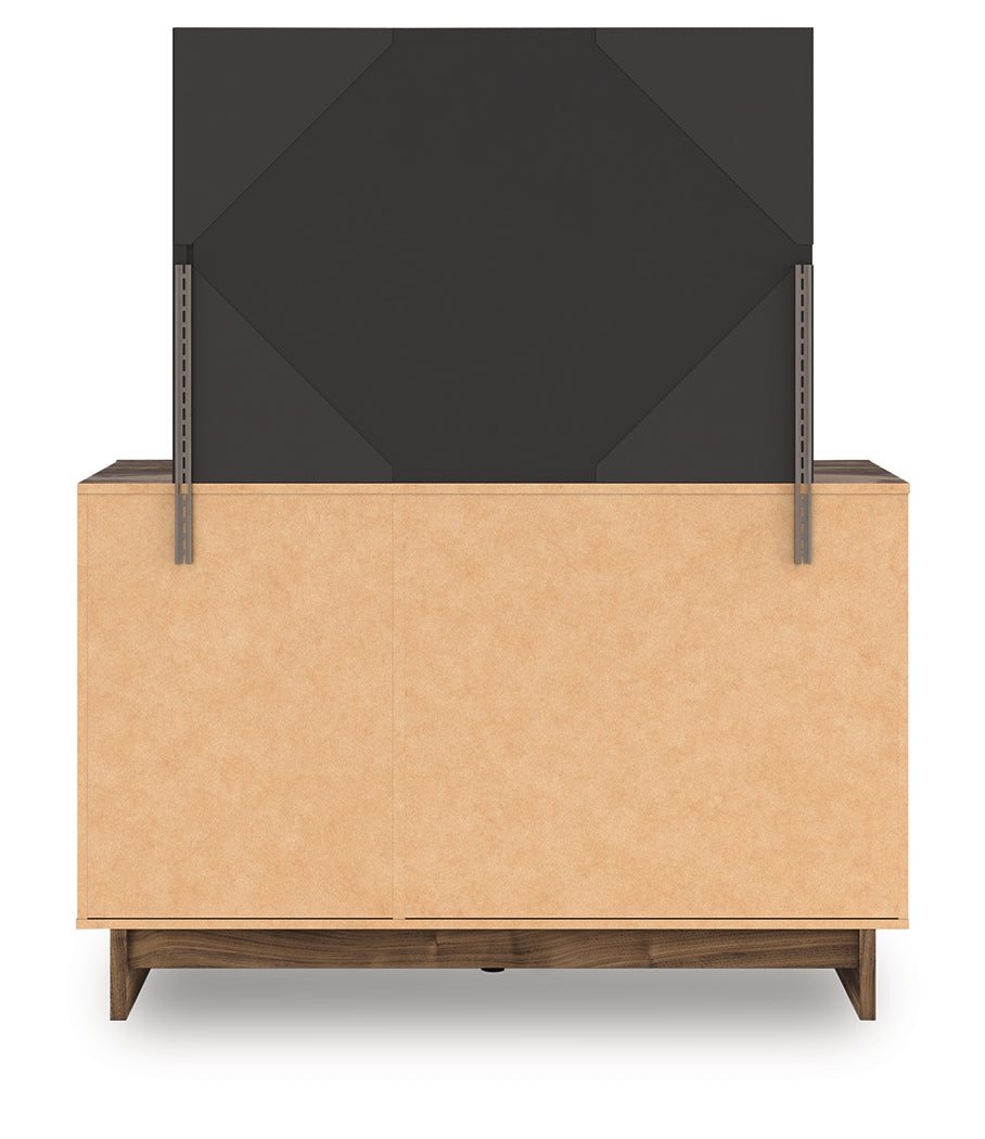 Chirason Twin Panel Bed with Storage, Dresser and Mirror from Ashley Furniture - Luna Furniture