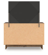 Chirason Twin Panel Platform Bed, Dresser and Mirror from Ashley Furniture - Luna Furniture