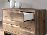 Chirason Brown Storage Panel Bedroom Set with 2 One-Side Drawers from Ashley - Luna Furniture