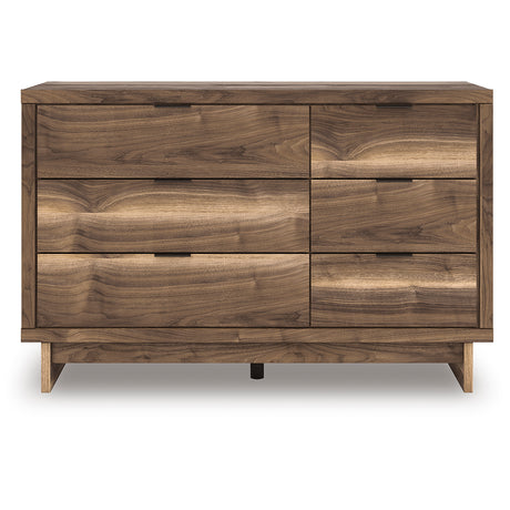 Chirason Brown Storage Panel Bedroom Set with 4 Side Drawers from Ashley Furniture - Luna Furniture