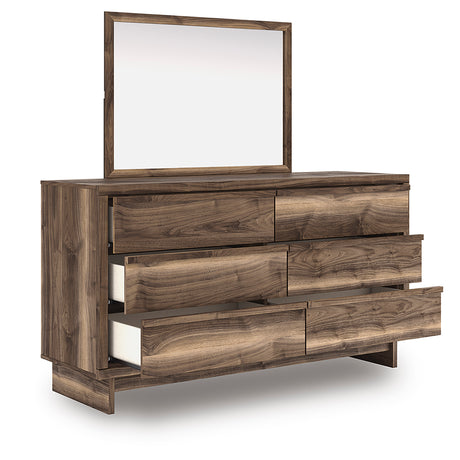 Chirason Brown Storage Panel Bedroom Set with 4 Side Drawers from Ashley - Luna Furniture