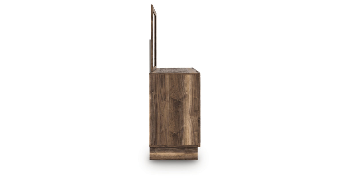 Chirason Brown Dresser and Mirror from Ashley Furniture - Luna Furniture