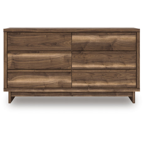 Chirason Sage Green Full Upholstered Bed with Mirrored Dresser, Nightstand and Wide Chest from Ashley Furniture - Luna Furniture