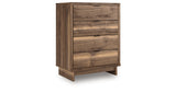 Chirason Brown Chest of Drawers from Ashley Furniture - Luna Furniture