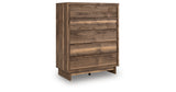 Chirason Brown Wide Chest from Ashley Furniture - Luna Furniture