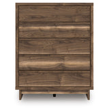 Chirason Brown Storage Panel Bedroom Set with 2 One-Side Drawers from Ashley - Luna Furniture