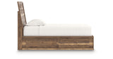 Chirason Twin Panel Bed with Storage, Dresser and Mirror from Ashley Furniture - Luna Furniture