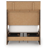 Chirason Twin Panel Bed with Storage, Dresser and Mirror from Ashley Furniture - Luna Furniture