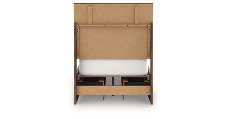 Chirason Twin Panel Bed with Storage from Ashley Furniture - Luna Furniture