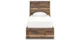 Chirason Twin Panel Bed with Storage, Dresser and Mirror from Ashley Furniture - Luna Furniture