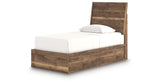 Chirason Brown Twin Panel Bed from Ashley - Luna Furniture