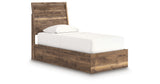 Chirason Brown Twin Panel Bed from Ashley - Luna Furniture