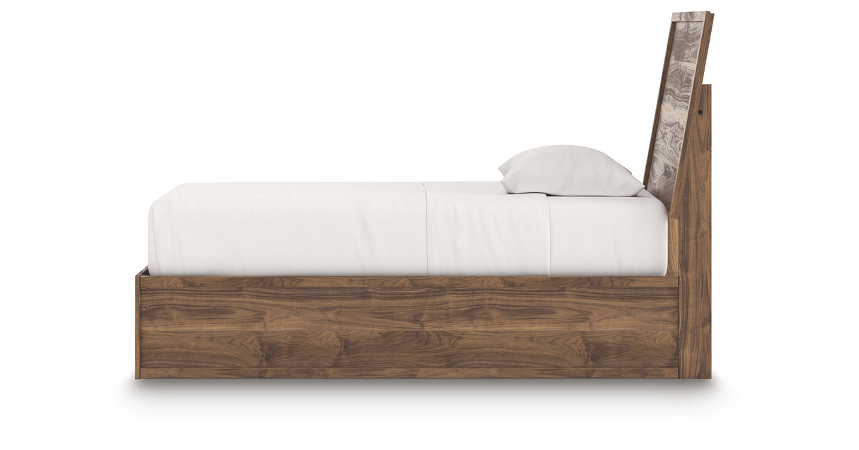 Chirason Brown Twin Panel Bed from Ashley - Luna Furniture