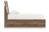 Chirason Twin Panel Platform Bed, Dresser and Mirror from Ashley Furniture - Luna Furniture