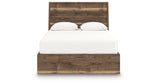 Chirason Brown Queen Panel Bed with Storage from Ashley Furniture - Luna Furniture