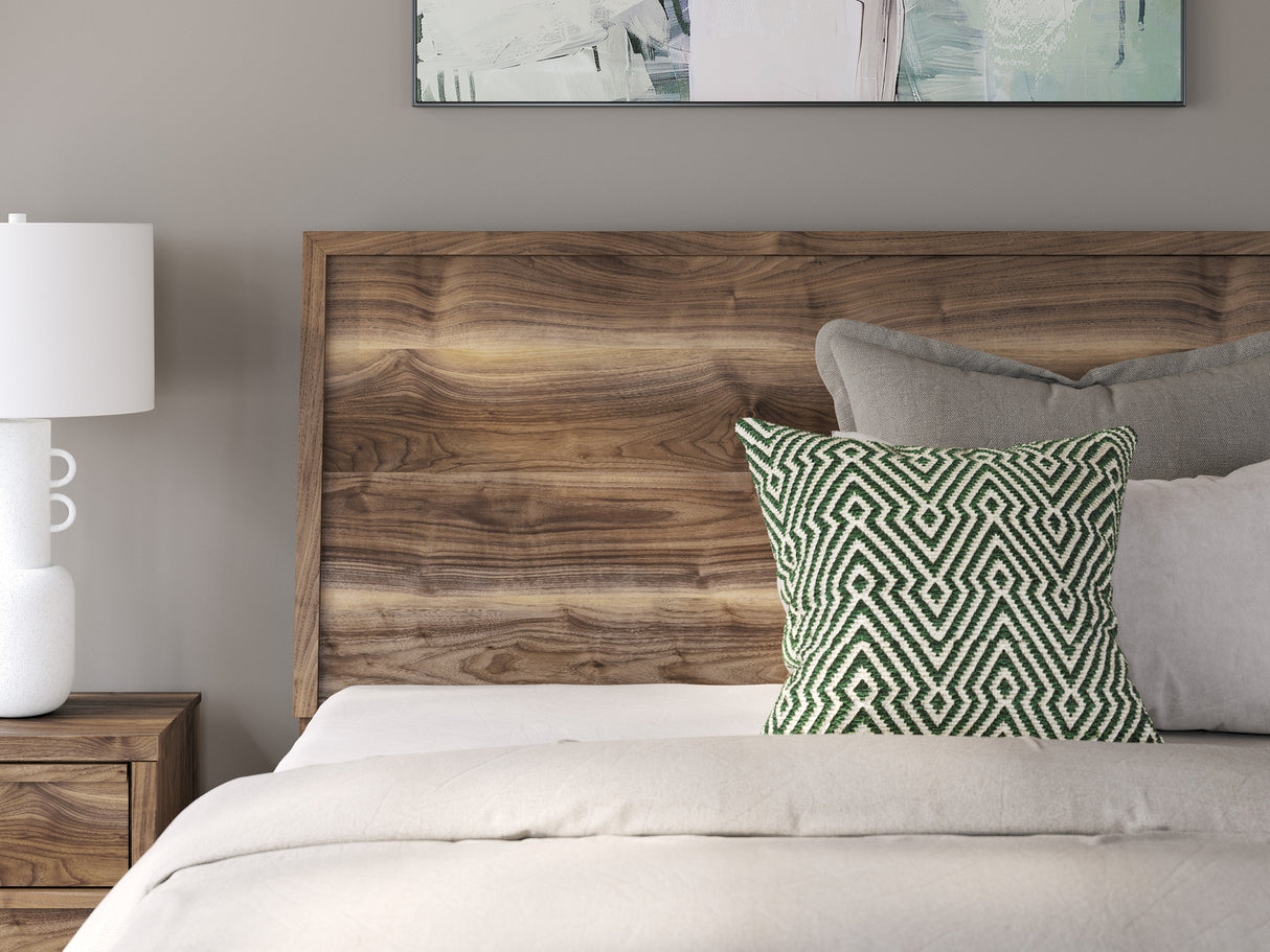 Chirason Brown Storage Panel Bedroom Set with 4 Side Drawers from Ashley Furniture - Luna Furniture
