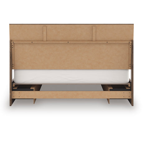Chirason Brown Storage Panel Bedroom Set with 4 Side Drawers from Ashley Furniture - Luna Furniture