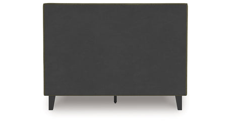 Chirason Full Upholstered Bed, Dresser and Mirror from Ashley Furniture - Luna Furniture