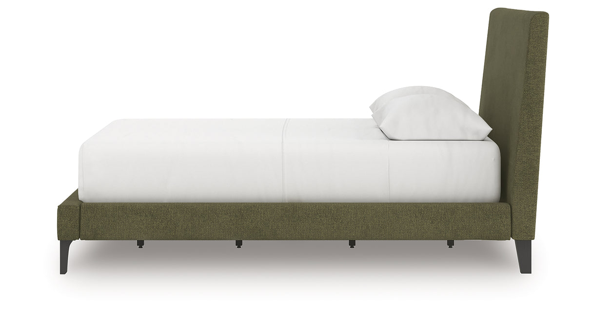 Chirason Full Upholstered Bed, Dresser and Mirror from Ashley Furniture - Luna Furniture