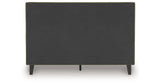 Chirason Sage Green Queen Upholstered Bed with Roll Slats from Ashley Furniture - Luna Furniture