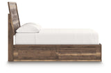 Chirason Full Panel Storage Bed, Dresser and Mirror from Ashley Furniture - Luna Furniture