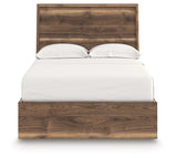 Chirason Full Panel Platform Bed, Dresser and Mirror from Ashley Furniture - Luna Furniture