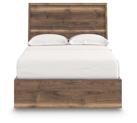 Chirason Full Panel Platform Bed, Dresser and Mirror from Ashley Furniture - Luna Furniture