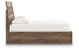 Chirason Full Panel Platform Bed, Dresser and Mirror from Ashley Furniture - Luna Furniture