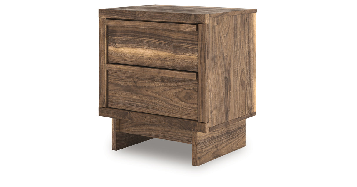Chirason Brown Nightstand from Ashley Furniture - Luna Furniture