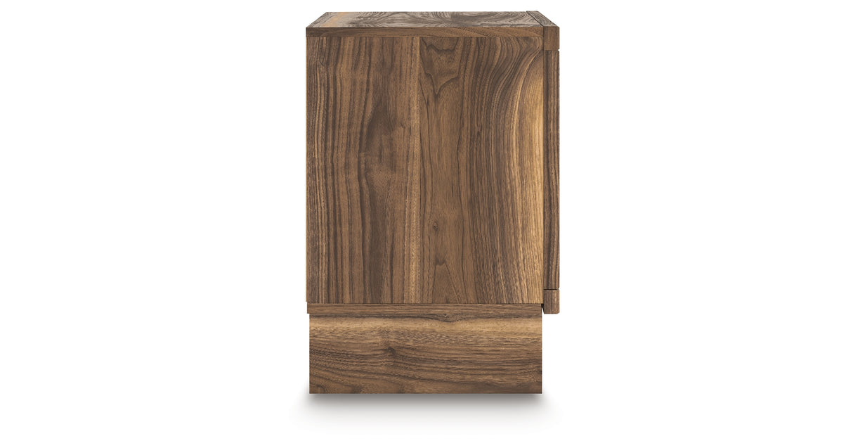 Chirason Brown Nightstand from Ashley Furniture - Luna Furniture