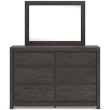 Fraluna Charcoal Storage Panel Bedroom Set with 2 Footboard Drawers from Ashley Furniture - Luna Furniture