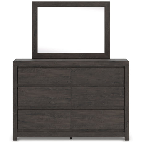 Fraluna Charcoal Storage Panel Bedroom Set with 2 Footboard Drawers from Ashley Furniture - Luna Furniture