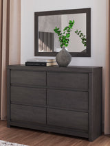 Fraluna Charcoal Storage Panel Bedroom Set with 2 Footboard Drawers from Ashley Furniture - Luna Furniture