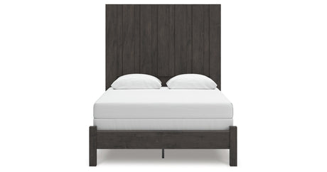 Fraluna Charcoal Queen Panel Bed from Ashley - Luna Furniture